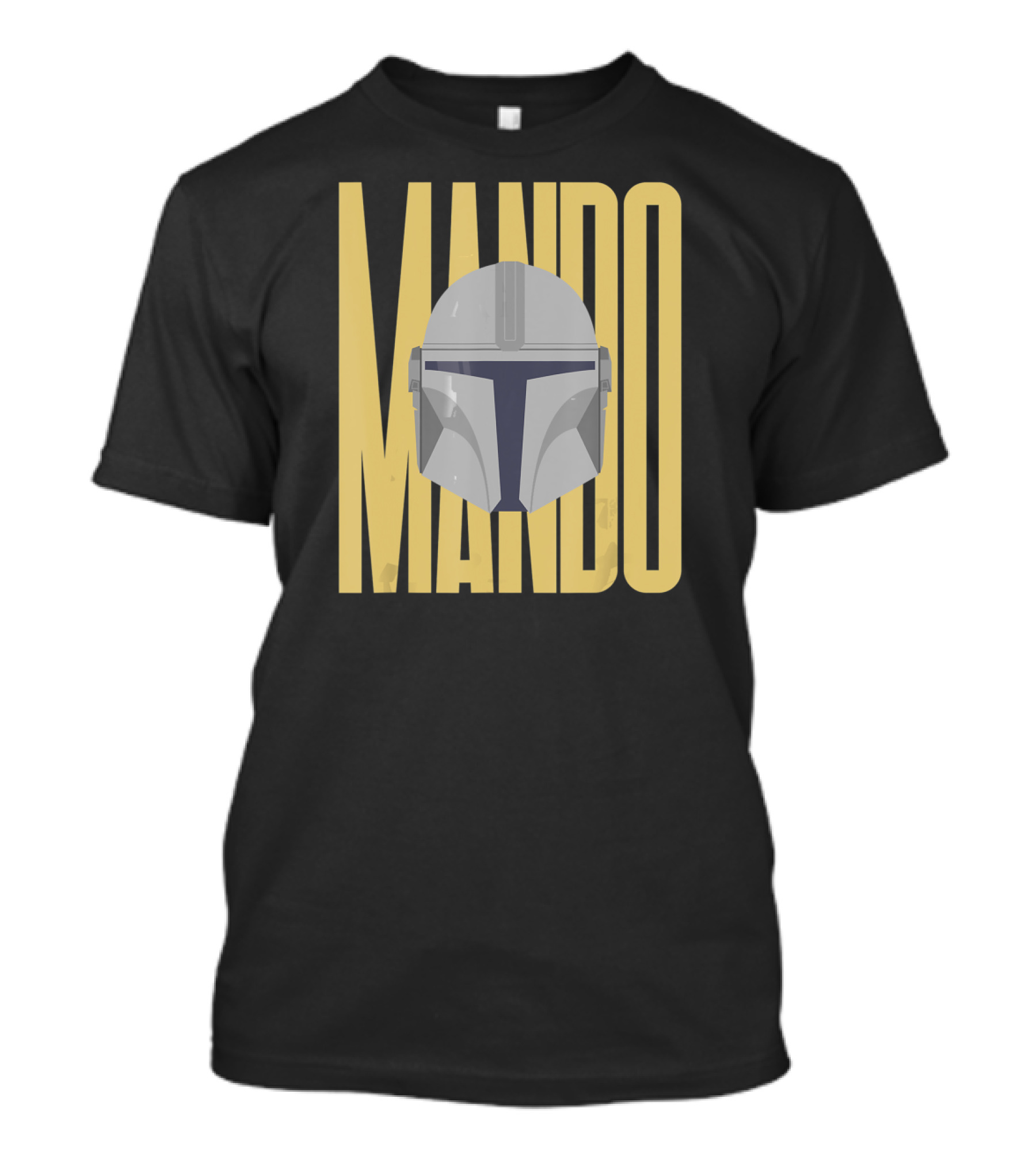 Mando Helmet Star Wars The Mandalorian Merch T-Shirt