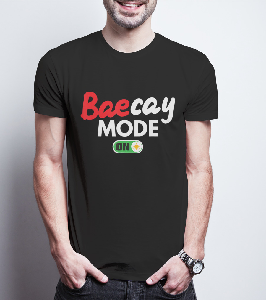 Baecay Mode On Couples Vacation Sun Switch T-Shirt