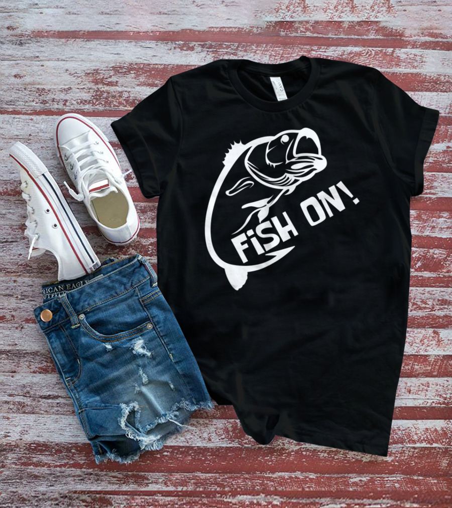 Fish On T-Shirt
