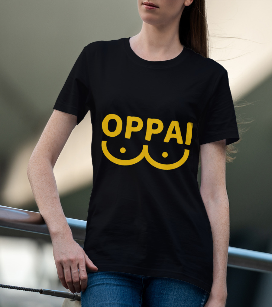 Oppai Saitama One Punch Man Anime Fandom T-Shirt