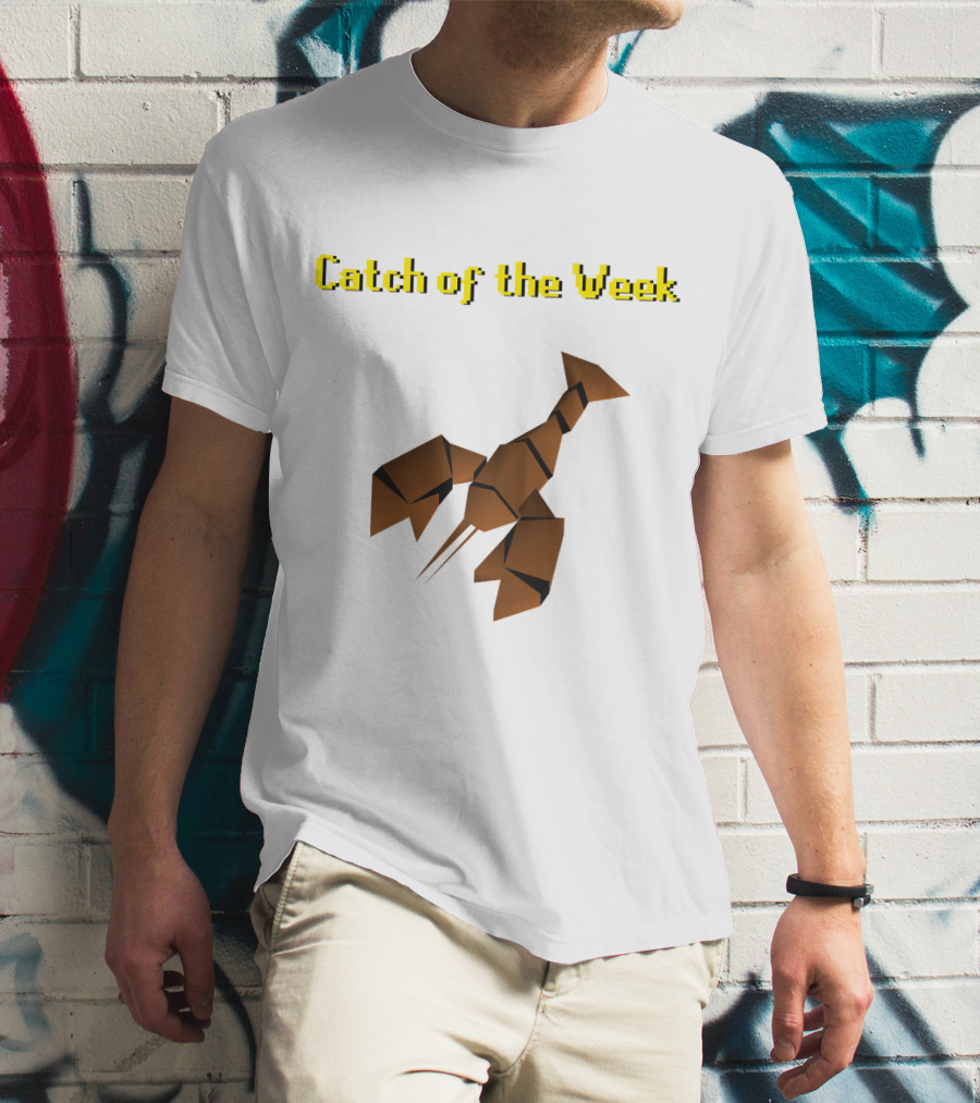Catch Of The Week Runescape Lobster Pixel T-Shirt