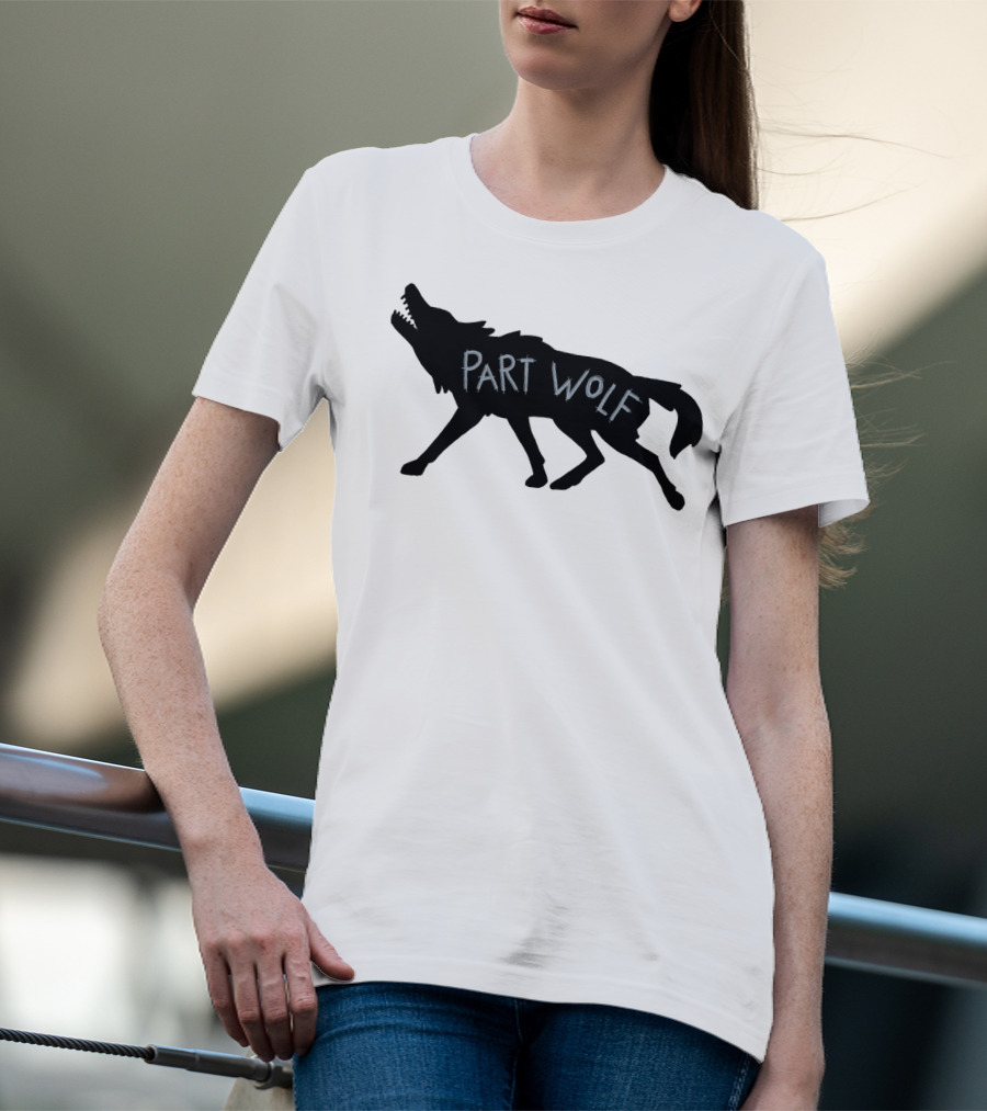 PART WOLF Howling Wolf T-Shirt