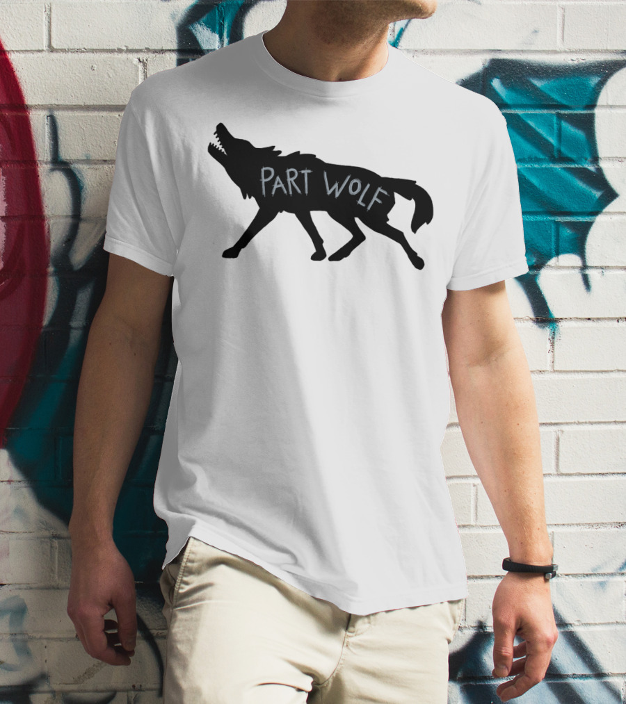 PART WOLF Howling Wolf T-Shirt