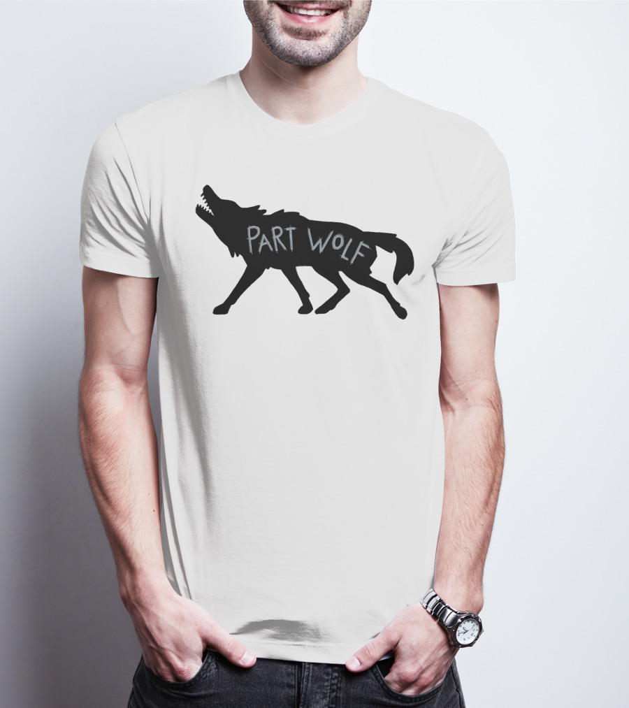 PART WOLF Howling Wolf T-Shirt