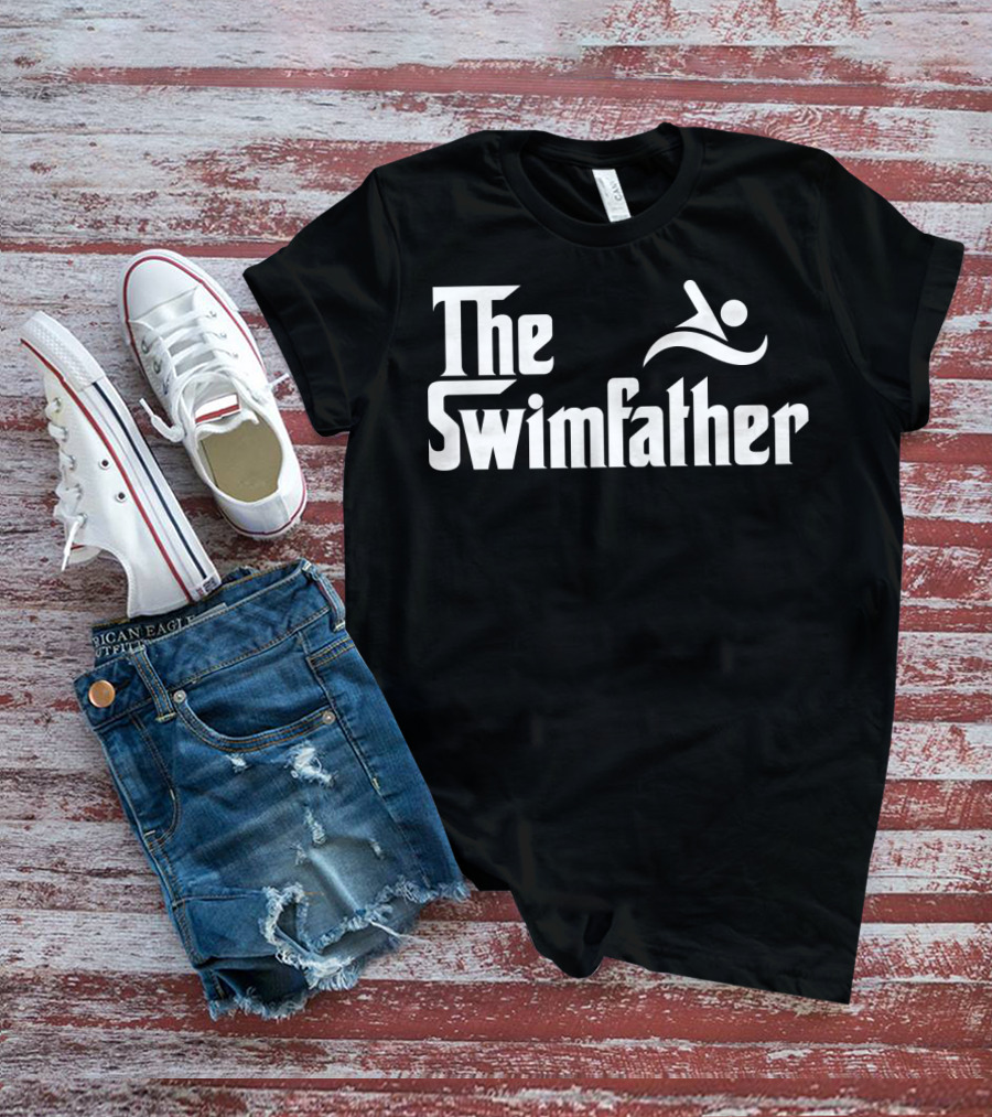 The Swim Father Swimming Swimmer Parody Inspired By Iconic Film T-Shirt