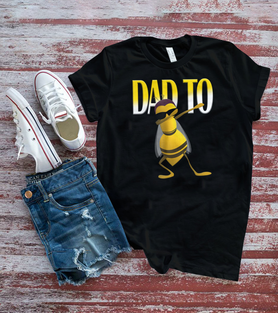 Dad To Be Dabbing Bee T-Shirt