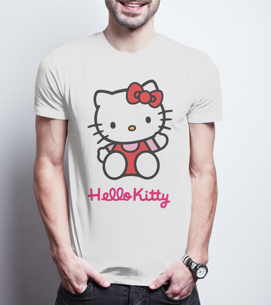 Hello Kitty Cute Bow Character T-Shirt