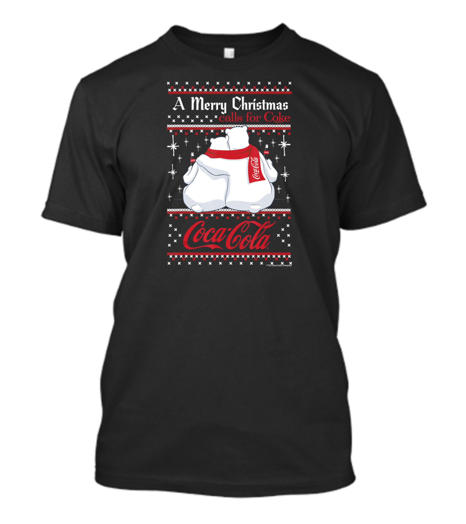 A Merry Christmas Calls For Coke Coca-Cola Polar Bears T-Shirt