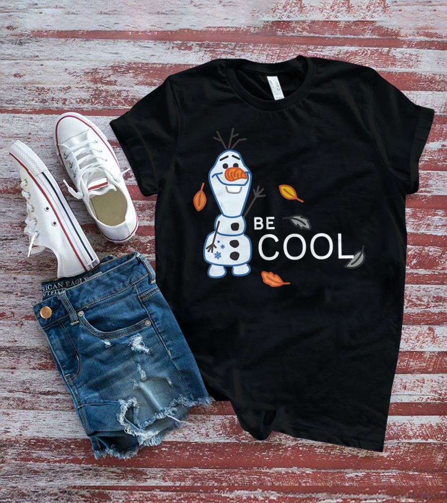 Olaf Be Cool Disney Frozen 2 Autumn Leaves T-Shirt