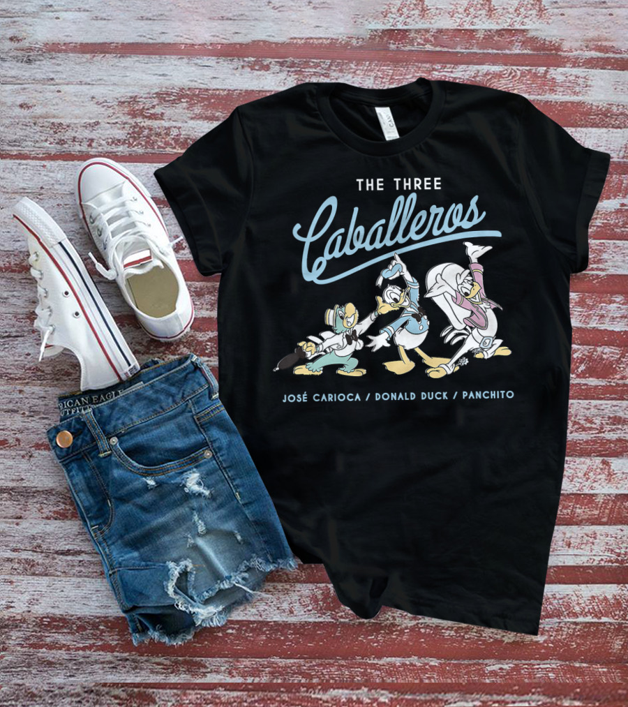 The Three Caballeros José Carioca Donald Duck Panchito T-Shirt