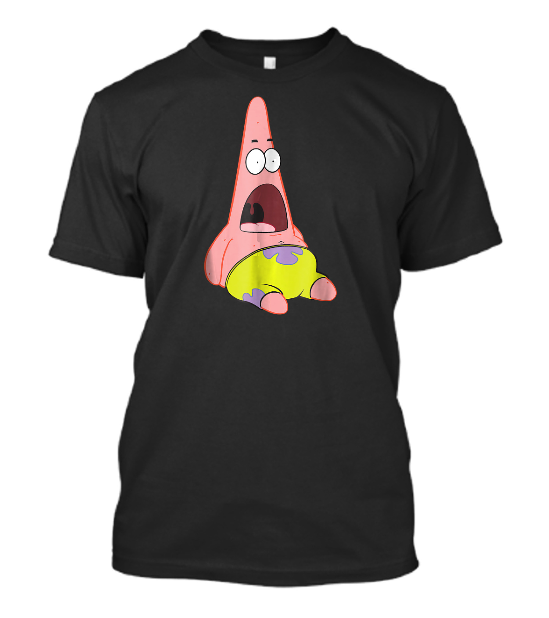 SpongeBob SquarePants Patrick Star Surprise Reaction T-Shirt