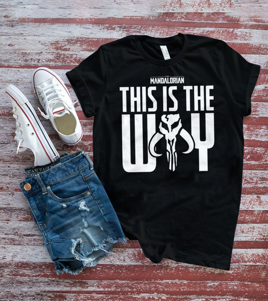 Star Wars The Mandalorian This Is The Way Mythosaur Emblem T-Shirt
