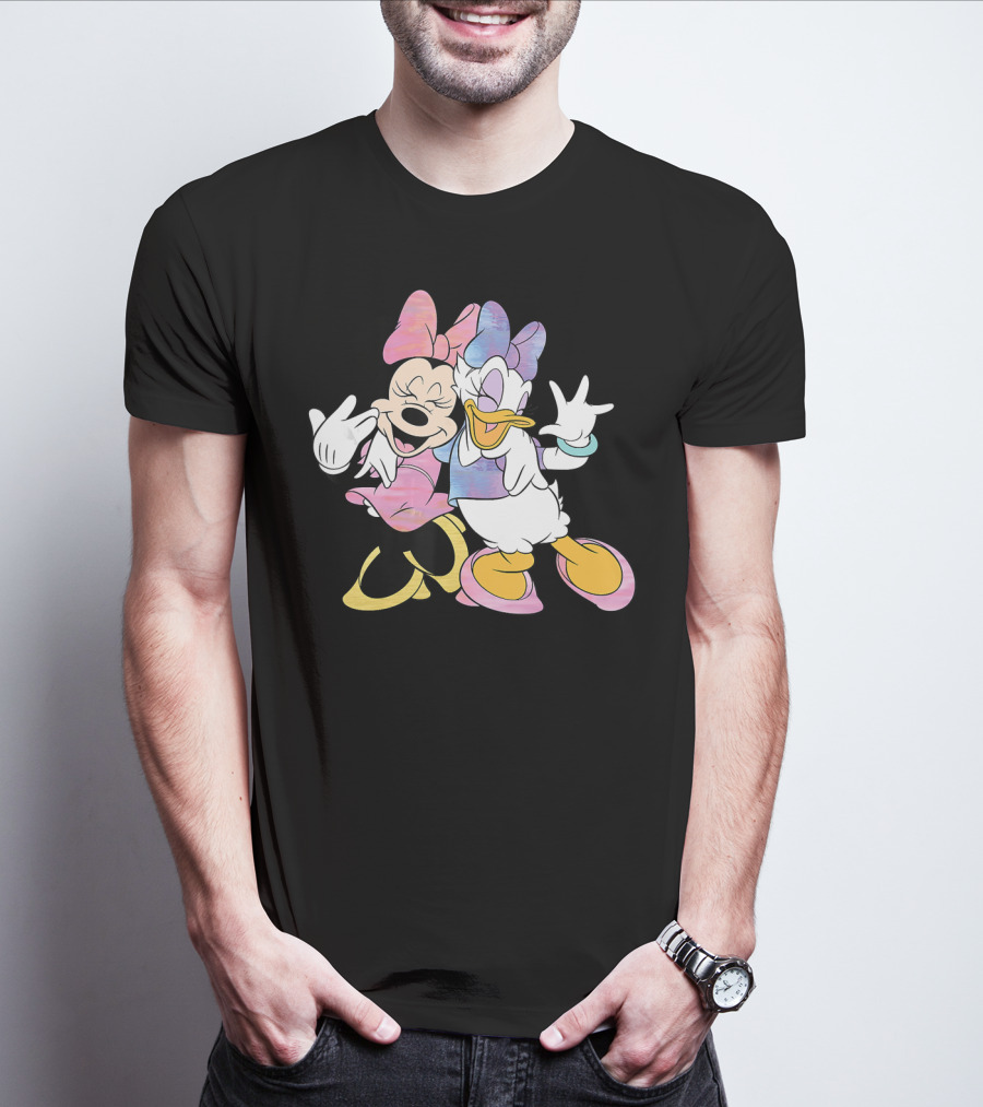 Disney Minnie Mouse And Daisy Duck Pastel Best Friends T-Shirt