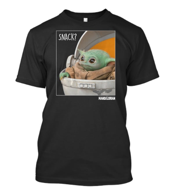 Star Wars The Mandalorian Snack Time The Child In Pod T-Shirt