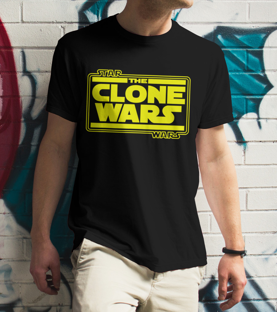 Star Wars The Clone Wars Yellow T-Shirt