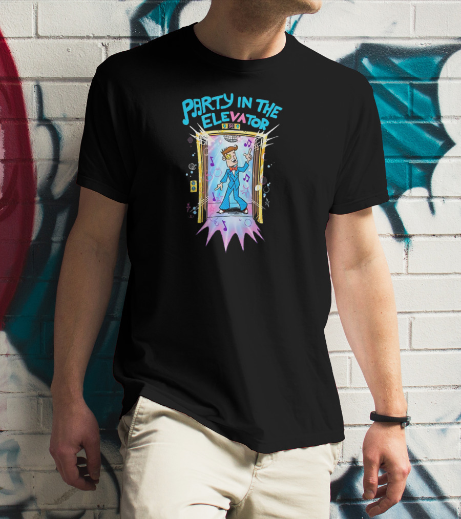 Party In The Elevator Disco Groove T-Shirt