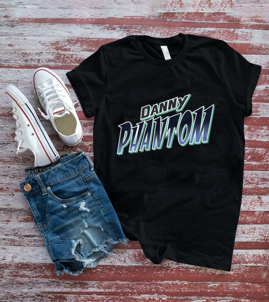 Nickelodeon Danny Phantom Logo Phantom Name T-Shirt