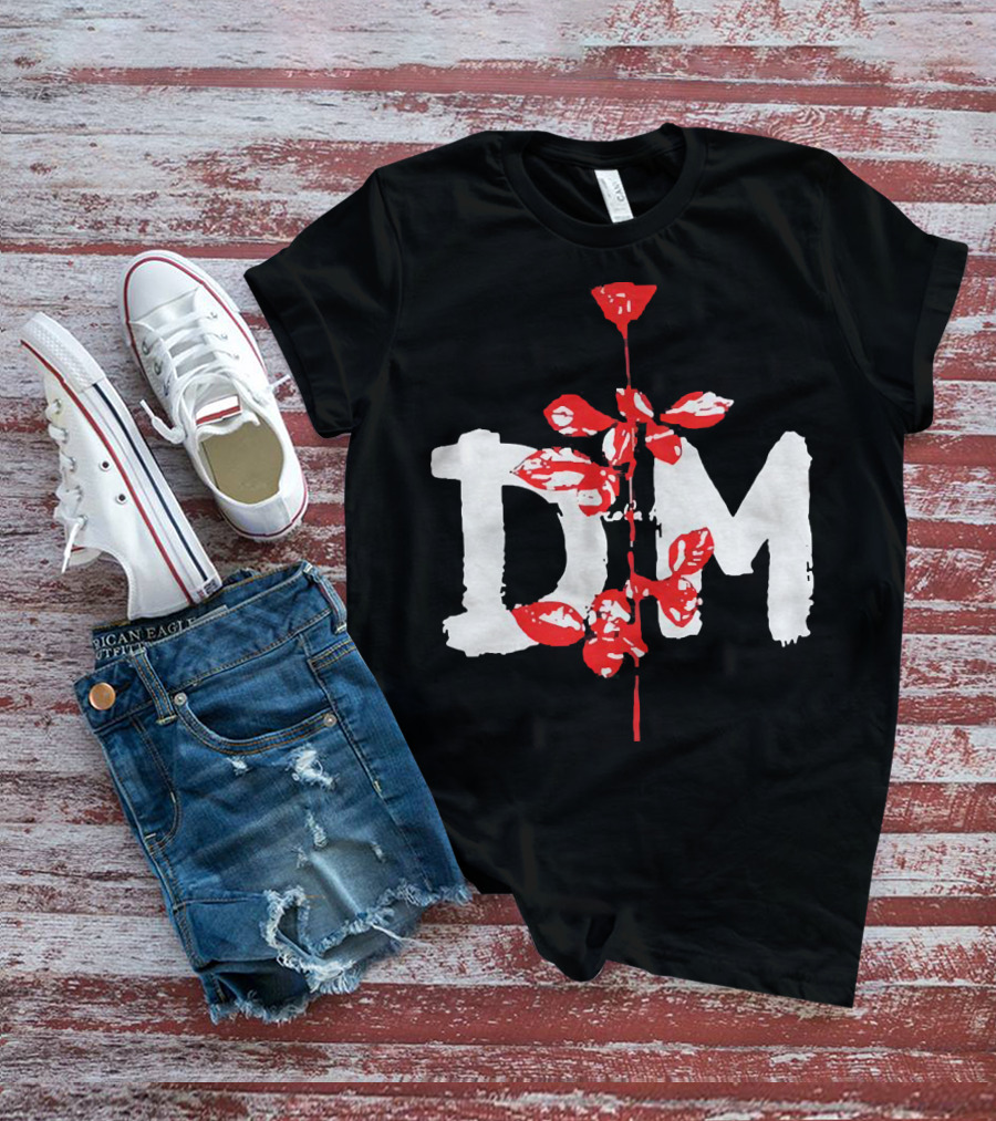 Depeche Mode Red Rose DM T-Shirt