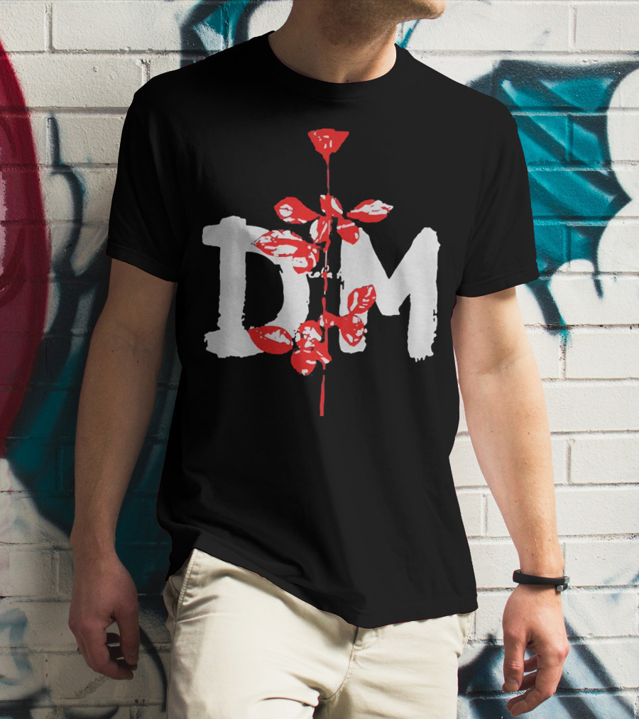 Depeche Mode Red Rose DM T-Shirt