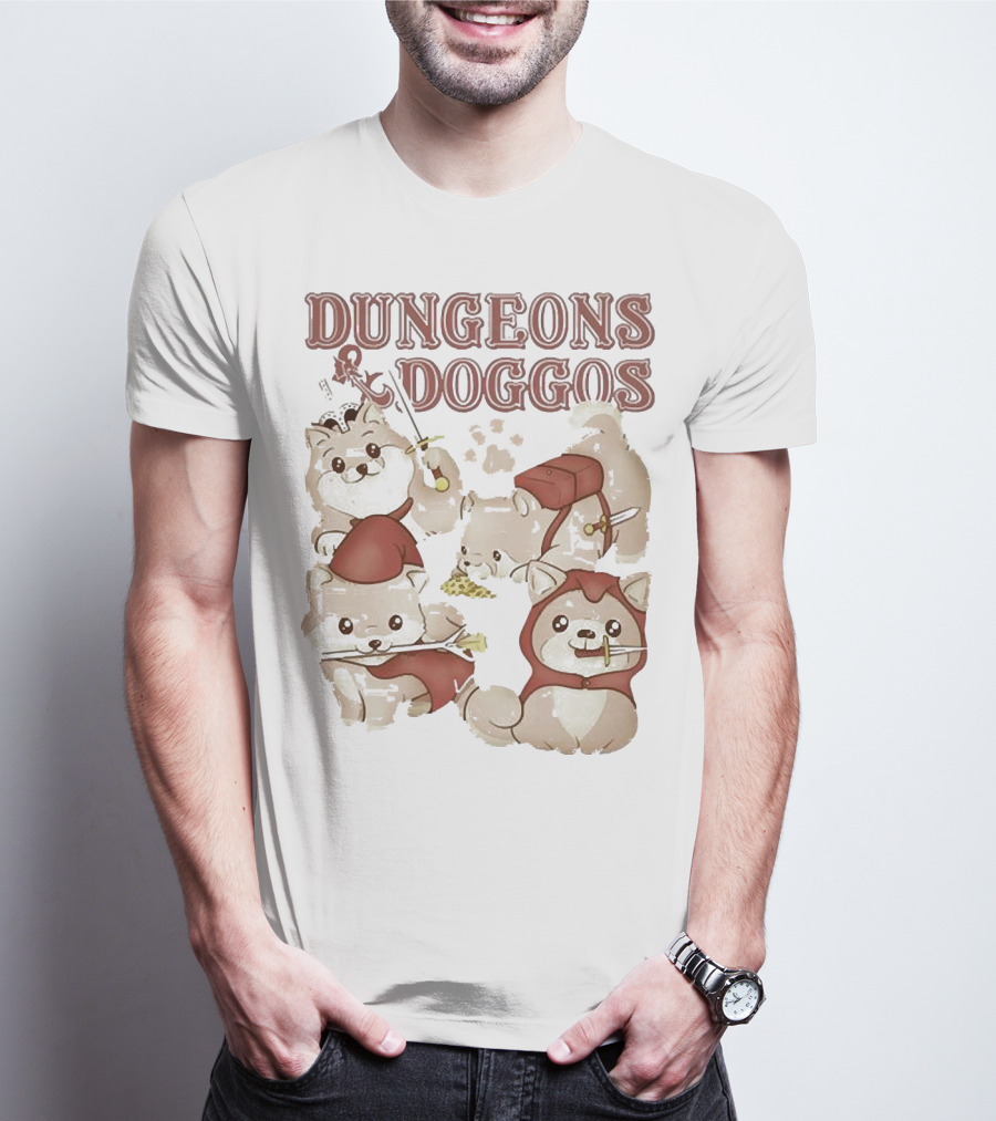 Dungeons And Doggos Adventure Pups T-Shirt