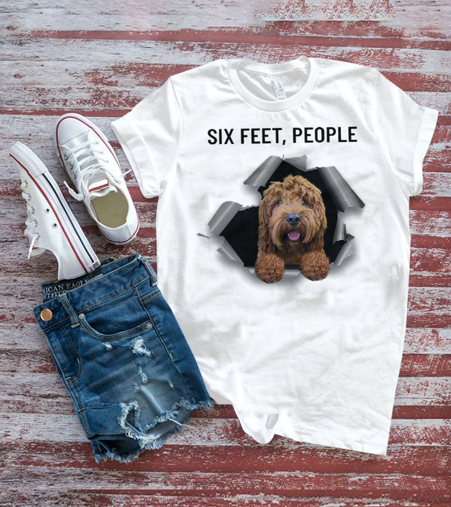 Six Feet People Cockapoo Torn Ripper T-Shirt