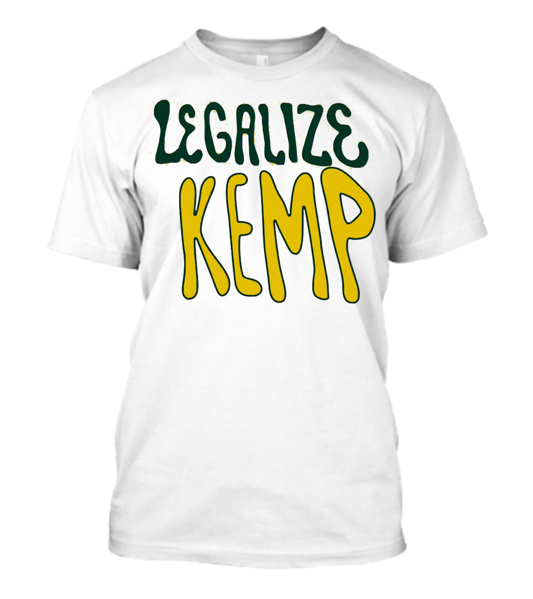 Legalize Kemp NBA Basketball Inspired T-Shirt
