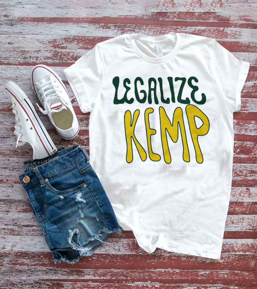 Legalize Kemp NBA Basketball Inspired T-Shirt