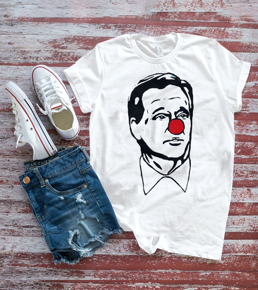 Matt Patricia Goodell Clown NFL Red Nose Iconic Image T-Shirt
