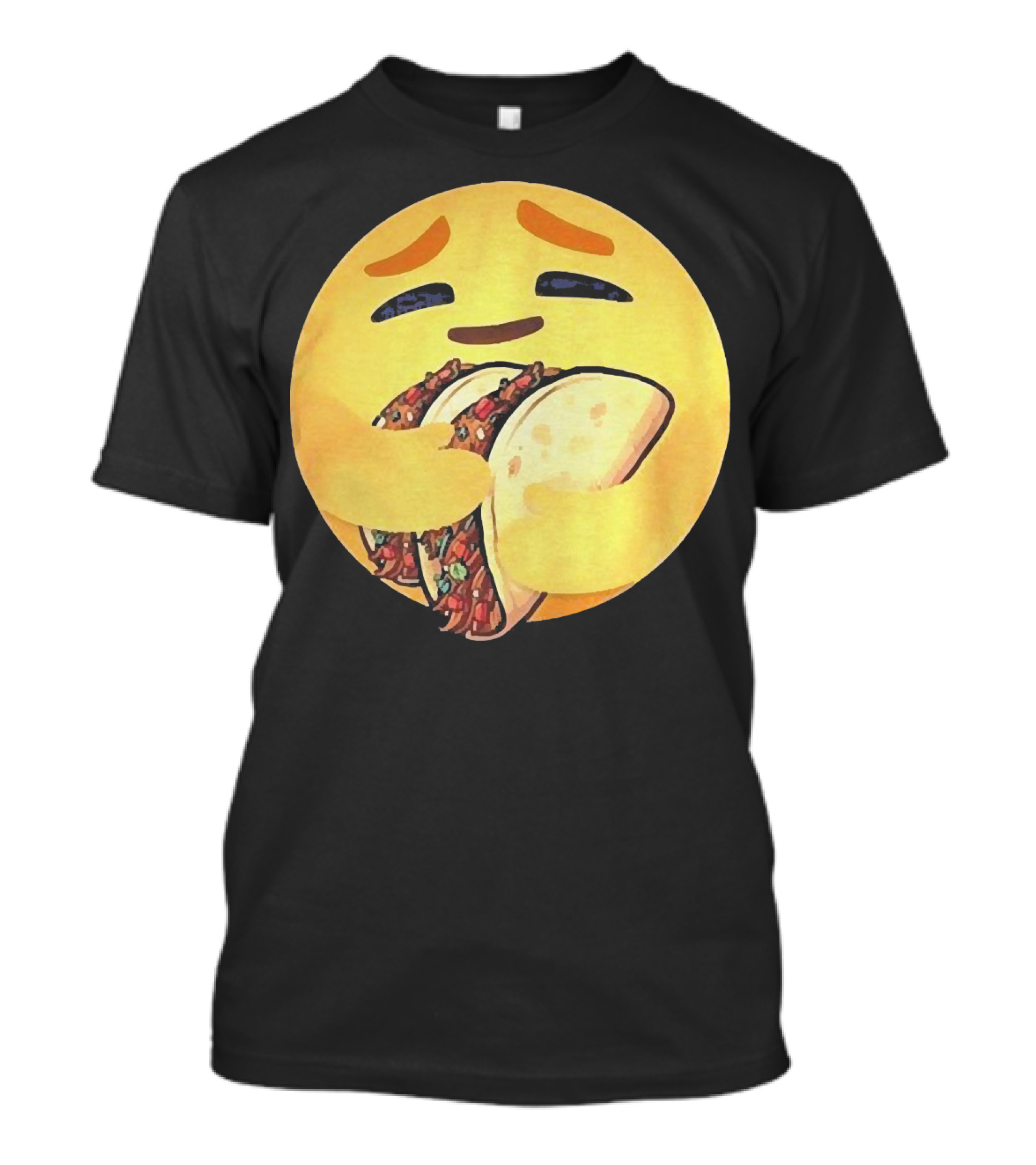 Care Emoji Hugging Tacos T-Shirt
