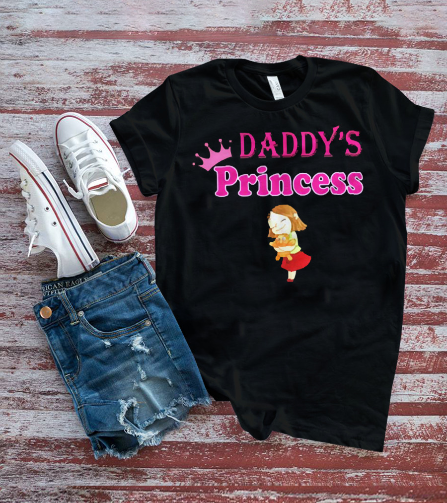 DADDY'S Princess Prinzessin Angel Des Niedlichen Vatis T-Shirt