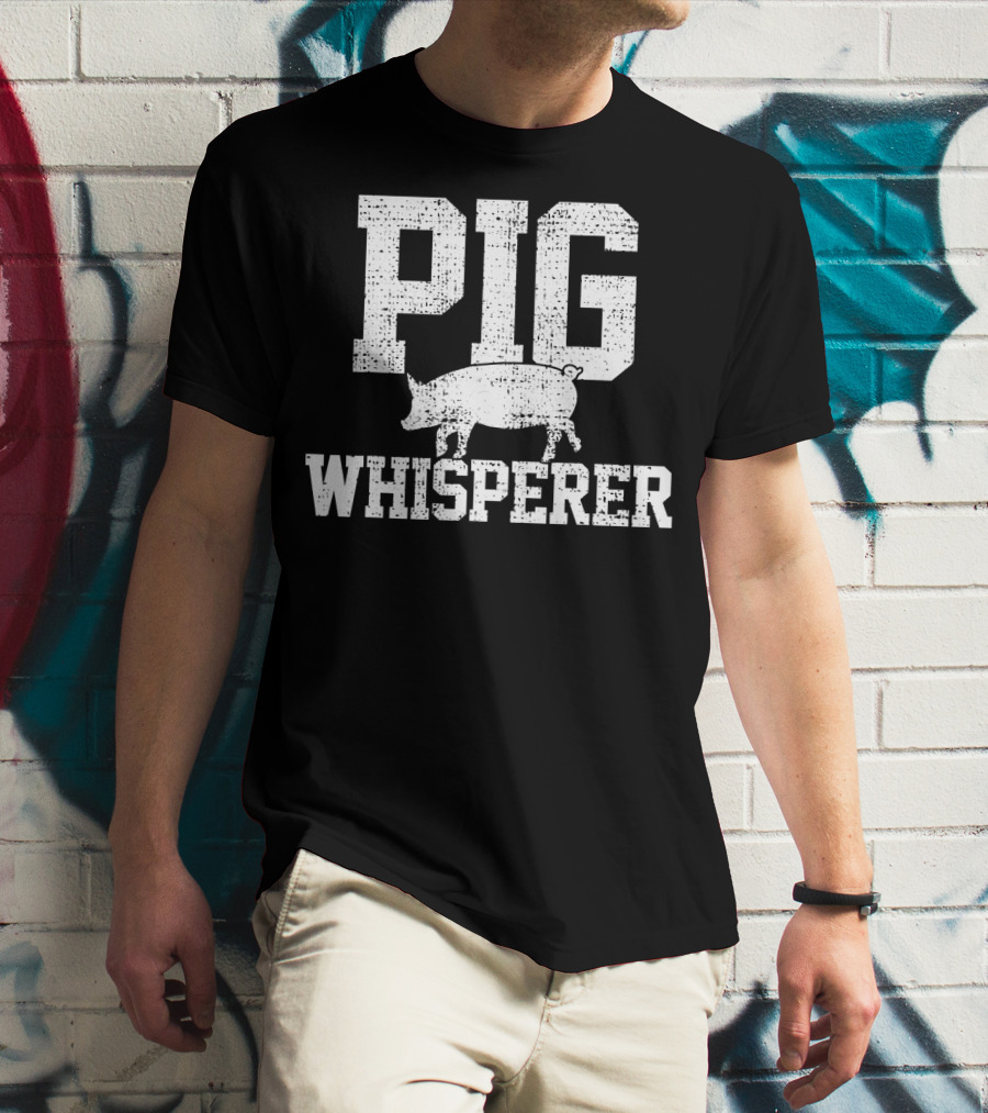 Pig Whisperer Farmer T-Shirt