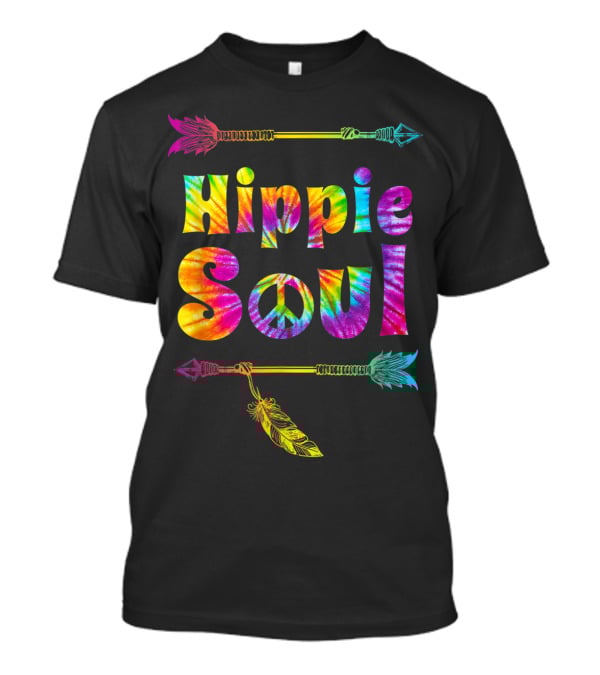 Hippie Soul Tie Dye Peace Tribal Love T-Shirt