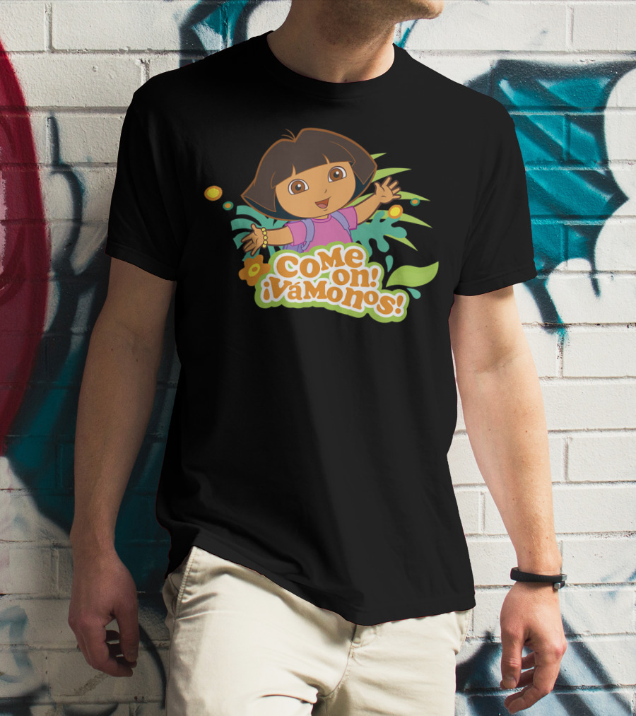 Nickelodeon Dora The Explorer Come On Vamonos Adventure T-Shirt