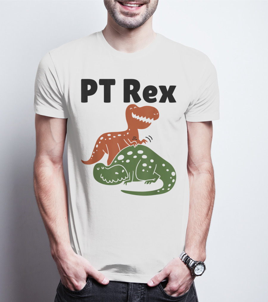 PT Rex Physical Therapist Dinosaur Humor T-Shirt