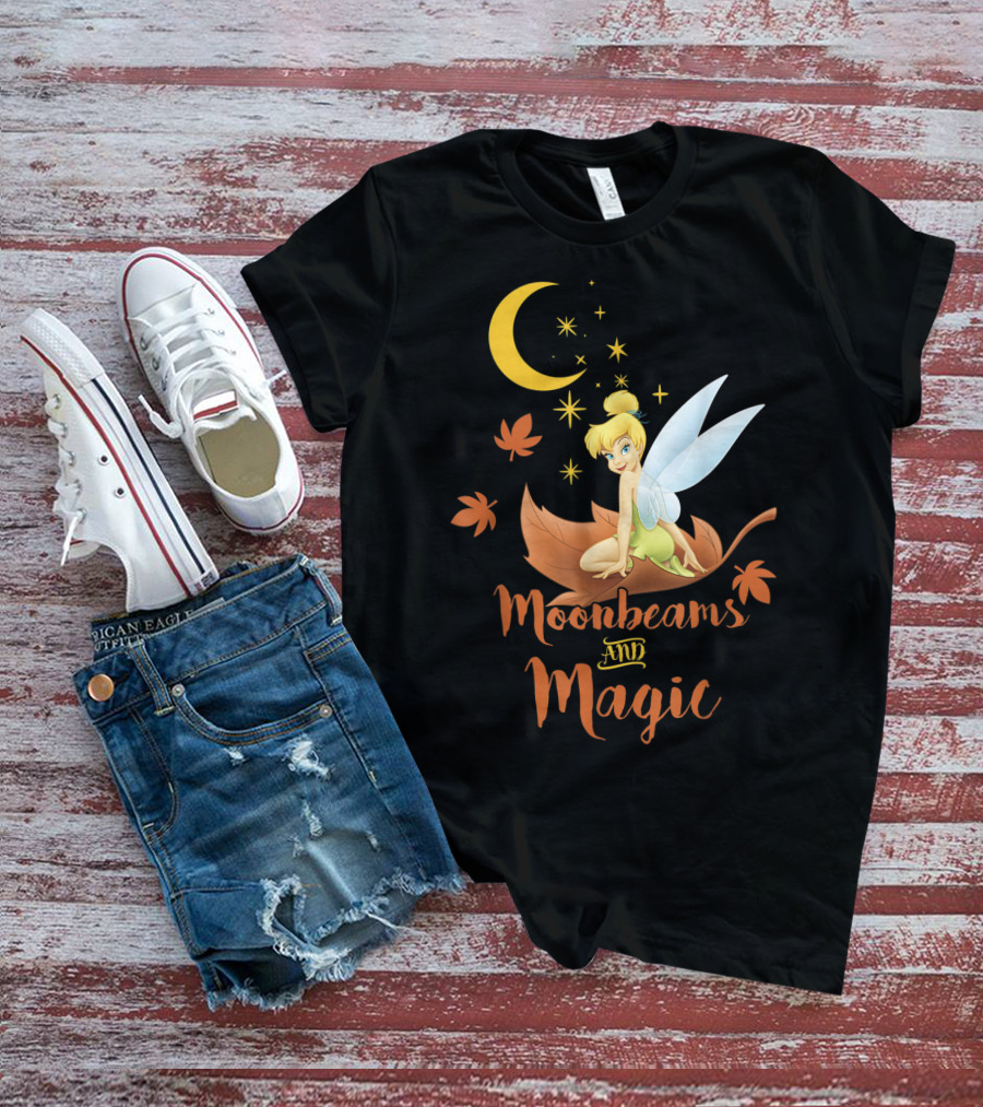 Disney Peter Pan Tinkerbell Moonbeams And Magic T-Shirt