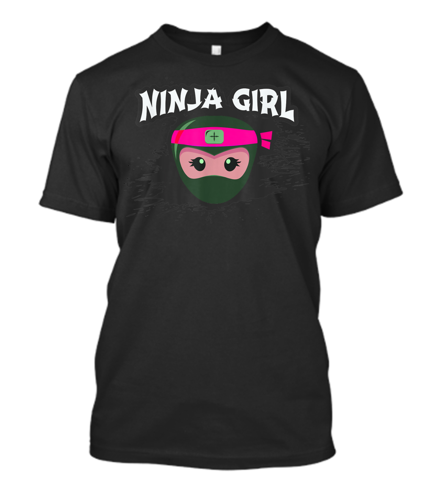Ninja Girl Team Covert Spy Crew T-Shirt