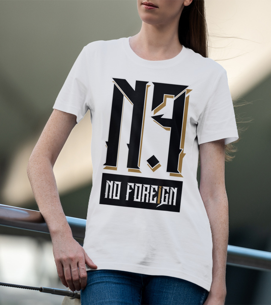 No Foreign Men And Women Indoor Outdoor Wear M9 T-Shirt