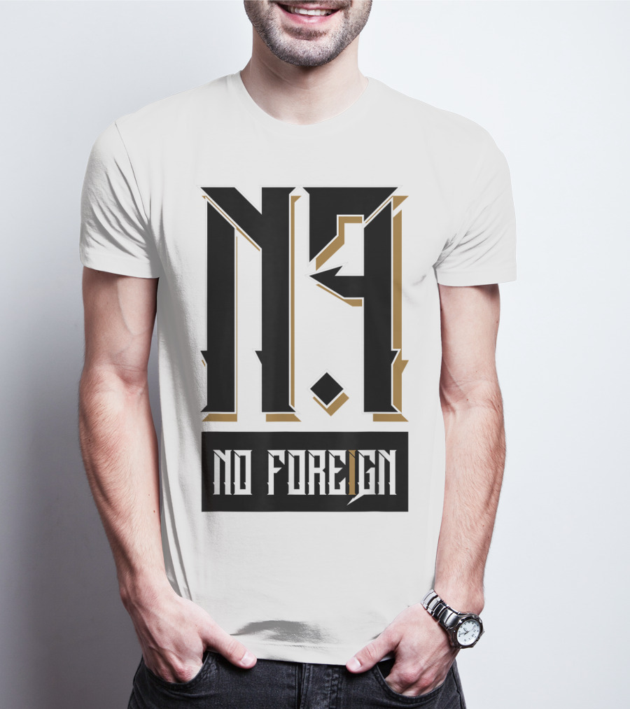 No Foreign Men And Women Indoor Outdoor Wear M9 T-Shirt