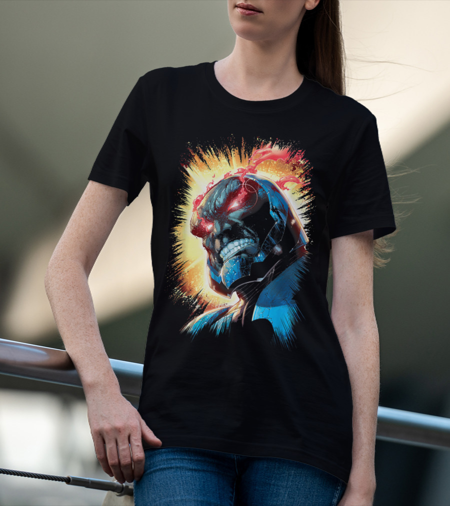 Justice League Darkseid Is Apokolips Omega Beam Wrath T-Shirt
