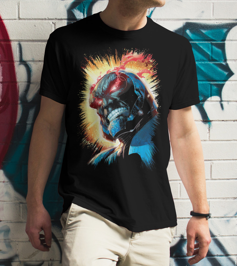 Justice League Darkseid Is Apokolips Omega Beam Wrath T-Shirt