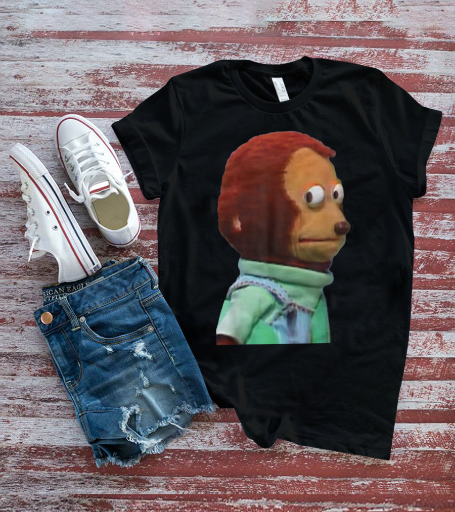 Solo Awkward Look Monkey Puppet Meme Expression T-Shirt