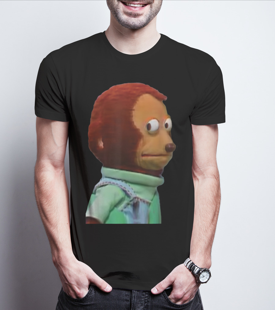 Solo Awkward Look Monkey Puppet Meme Expression T-Shirt