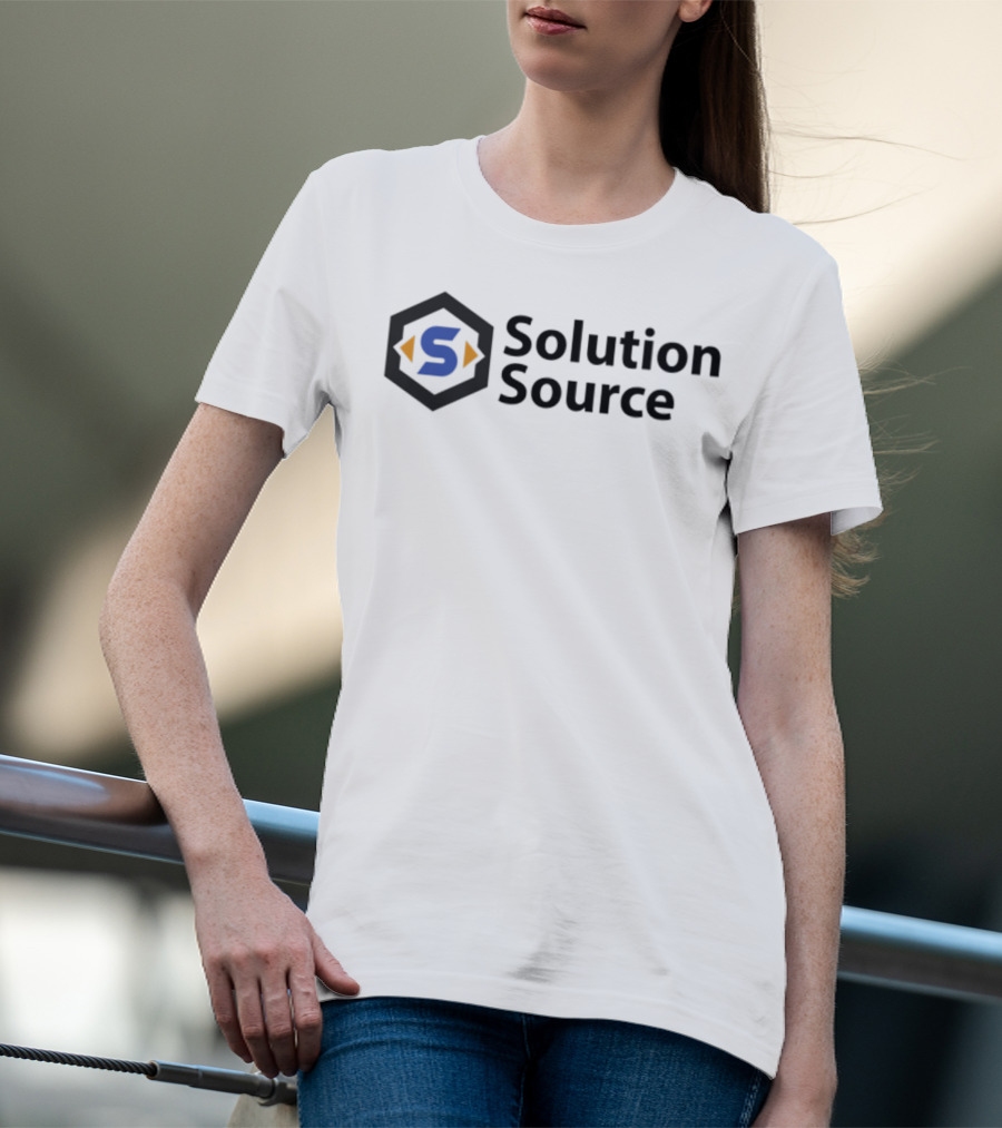 Solution Source Hexagon Logo S T-Shirt