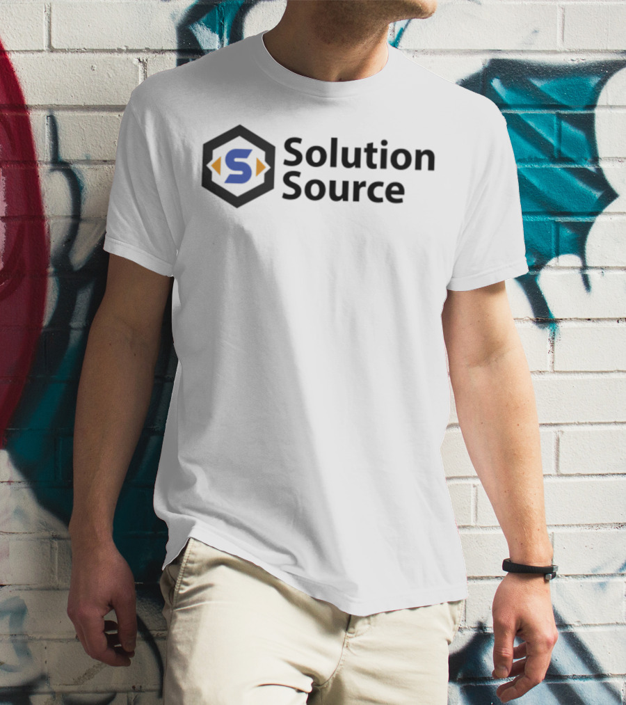 Solution Source Hexagon Logo S T-Shirt