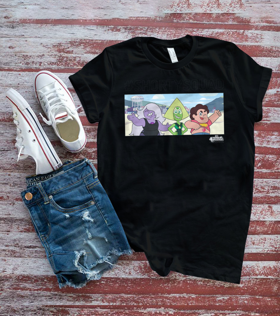ShortySquad Steven Universe Characters Scene T-Shirt
