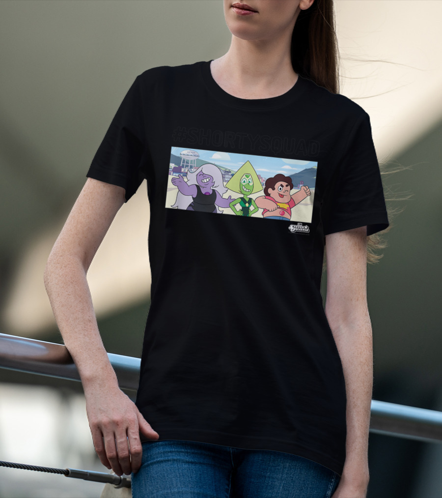 ShortySquad Steven Universe Characters Scene T-Shirt