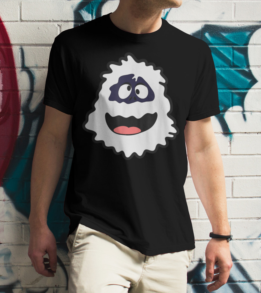 Abominable Snowman Bumble Face Funny Fun T-Shirt