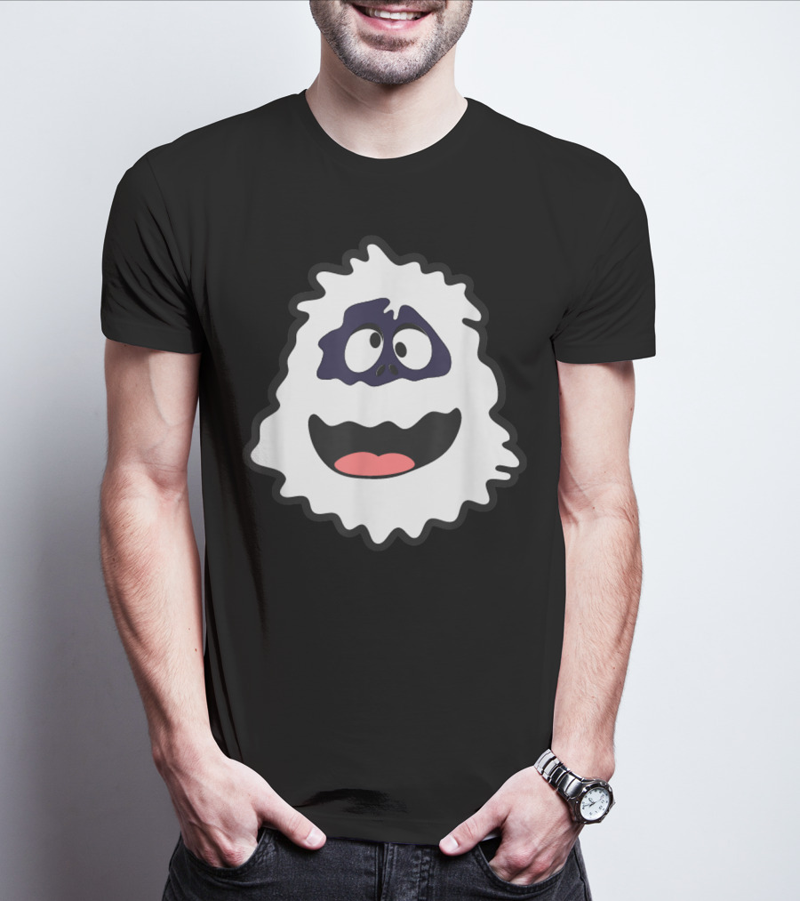 Abominable Snowman Bumble Face Funny Fun T-Shirt