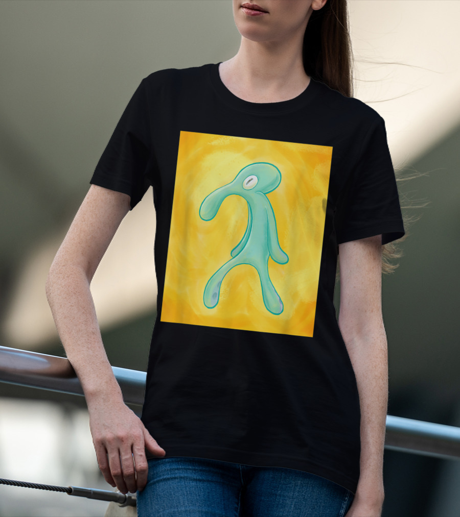 Bold And Brash Squidward Jellyfish Fields Aesthetic T-Shirt