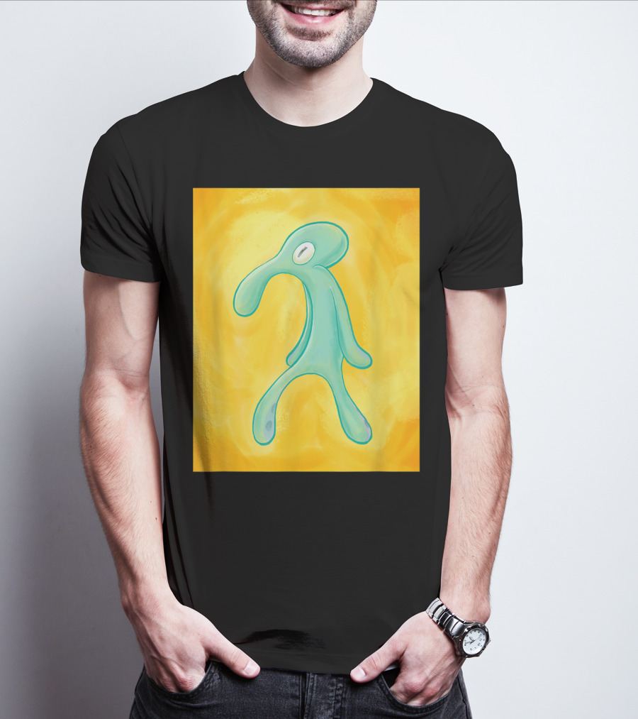 Bold And Brash Squidward Jellyfish Fields Aesthetic T-Shirt